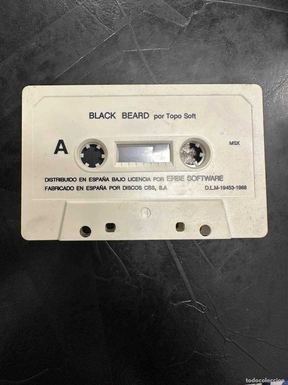 Videojuegos y consolas: JUEGO PARA ORDENADOR MSX BLACK BEARD - Foto 2