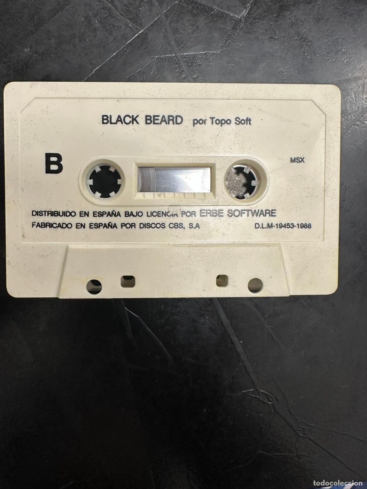 Videojuegos y consolas: JUEGO PARA ORDENADOR MSX BLACK BEARD - Foto 3