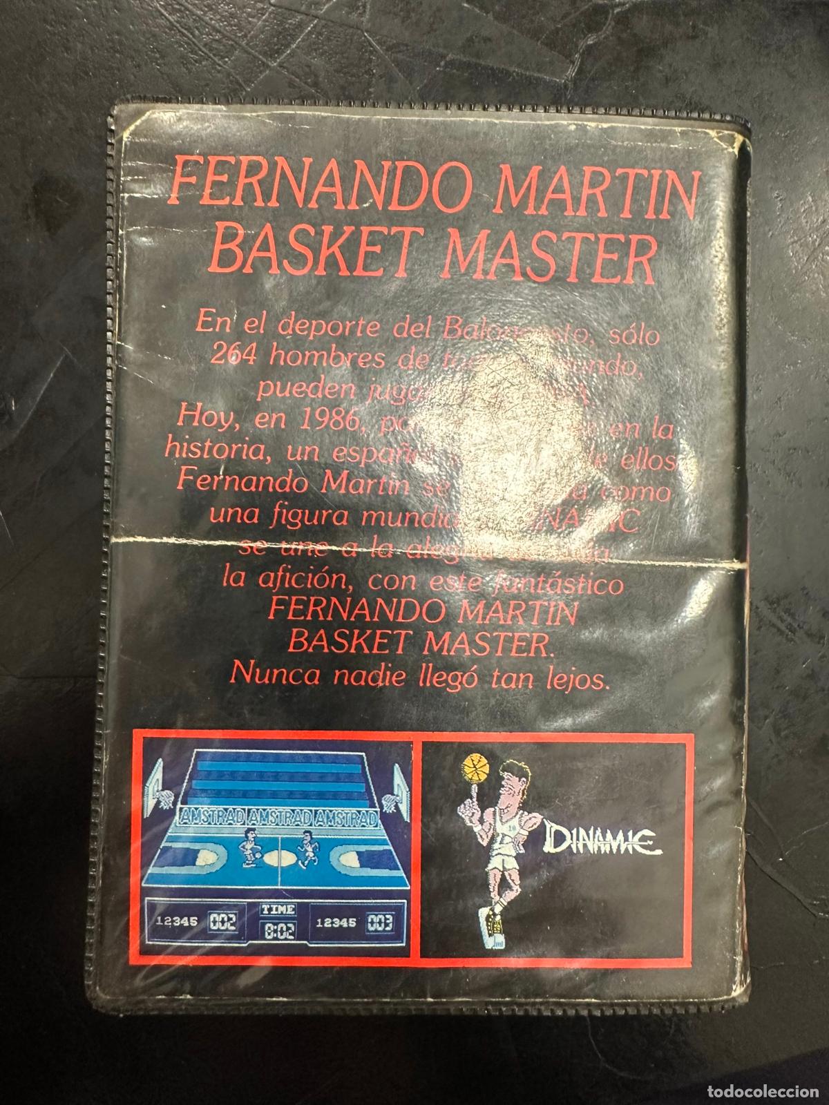 Videojuegos y consolas: FERNANDO MARTIN BASKET MASTER - MSX - DINAMIC - Foto 3