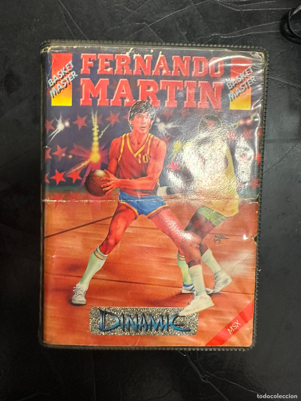Videojuegos y consolas: FERNANDO MARTIN BASKET MASTER - MSX - DINAMIC - Foto 1