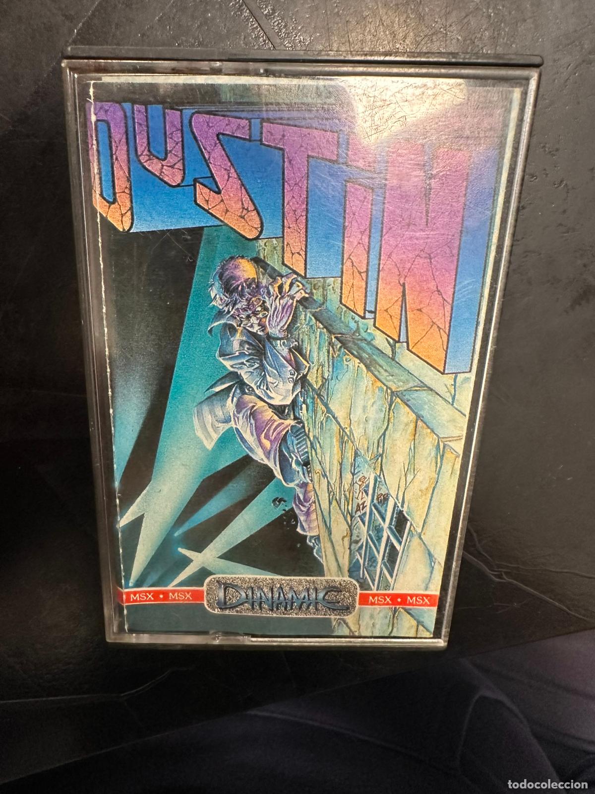 Videojuegos y consolas: Juego msx cinta cassette dustin - Foto 1