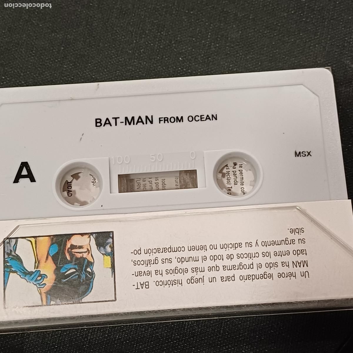 Videojuegos y consolas: BATMAN/MSX ERBE SOFTWARE. - Foto 2