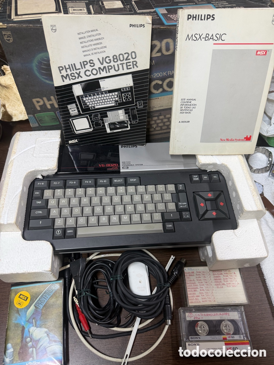 Videojuegos y consolas: Ordenador Philips VG8020 MSX 1 - Foto 2