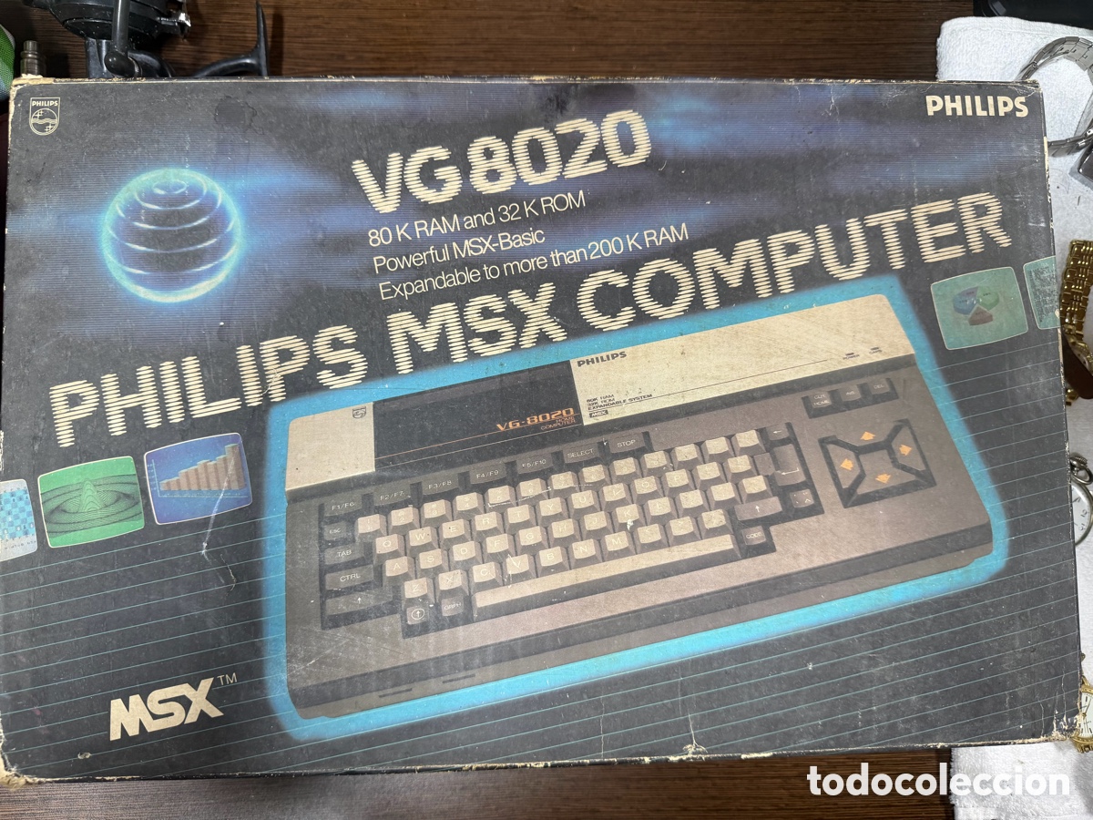 Videojuegos y consolas: Ordenador Philips VG8020 MSX 1 - Foto 1