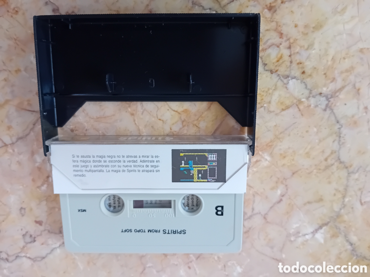 Videojuegos y consolas: SPIRITS - MSX - JUEGO CINTA CASSETTE - VIDEOJUEGO - Foto 2
