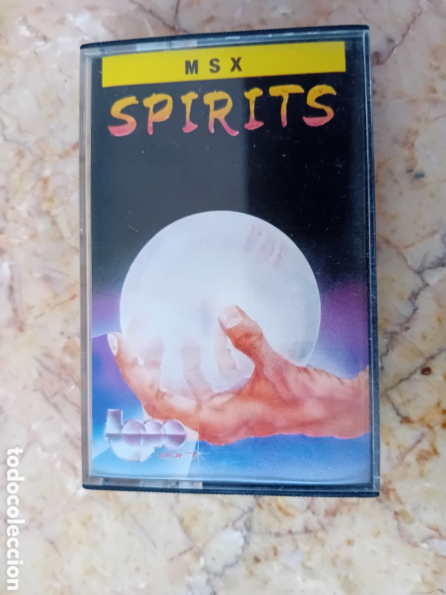 Videojuegos y consolas: SPIRITS - MSX - JUEGO CINTA CASSETTE - VIDEOJUEGO - Foto 1