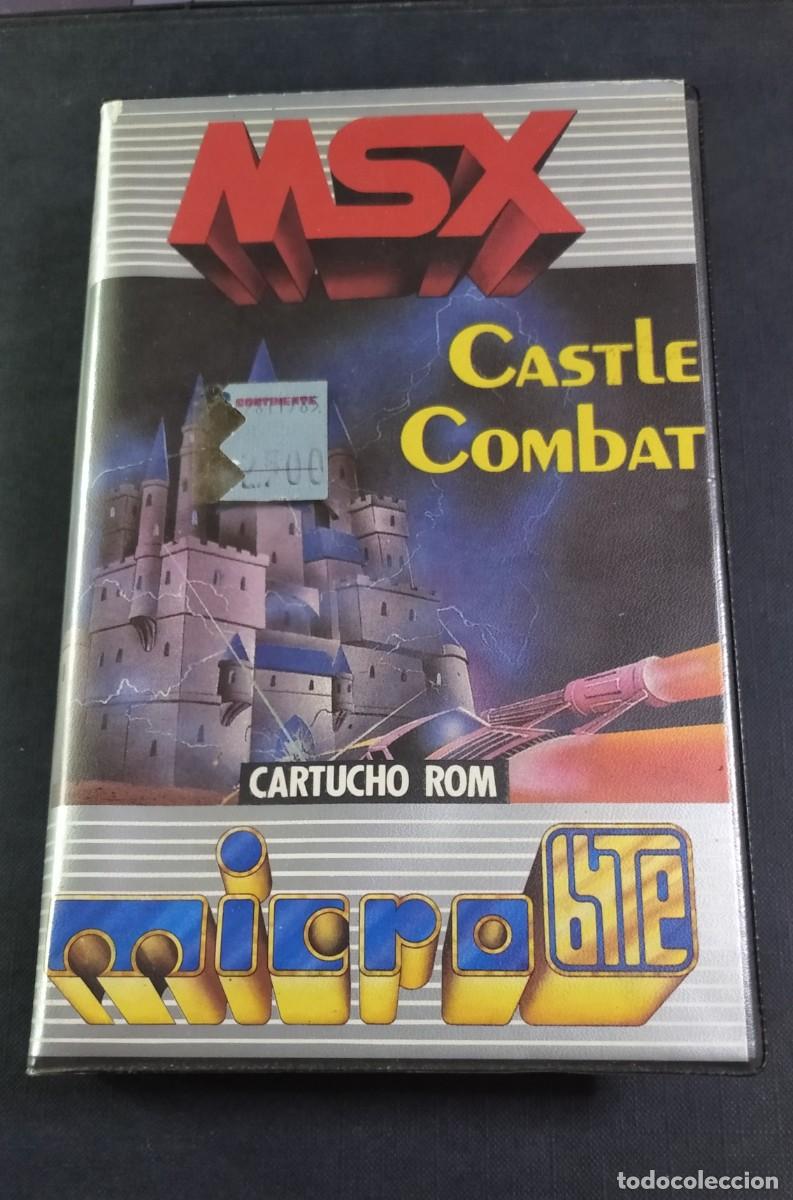 Videojuegos y consolas: Castle Combate - Msx - cartucho rom. - Foto 1