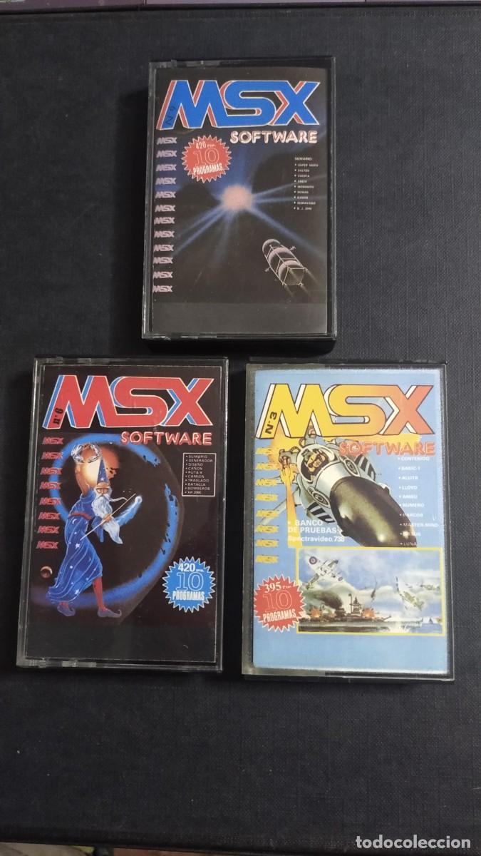Videojuegos y consolas: Msx software N 3, 6, 9 - Msx. - Foto 1