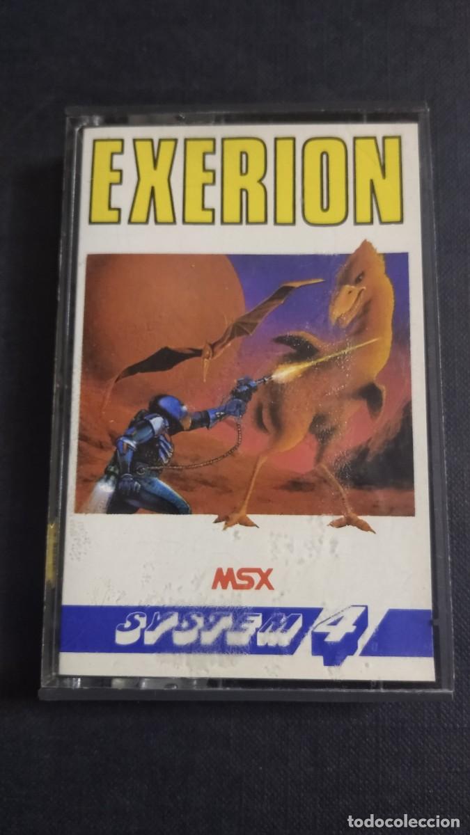 Videojuegos y consolas: Exerion - System 4 - Msx. - Foto 1