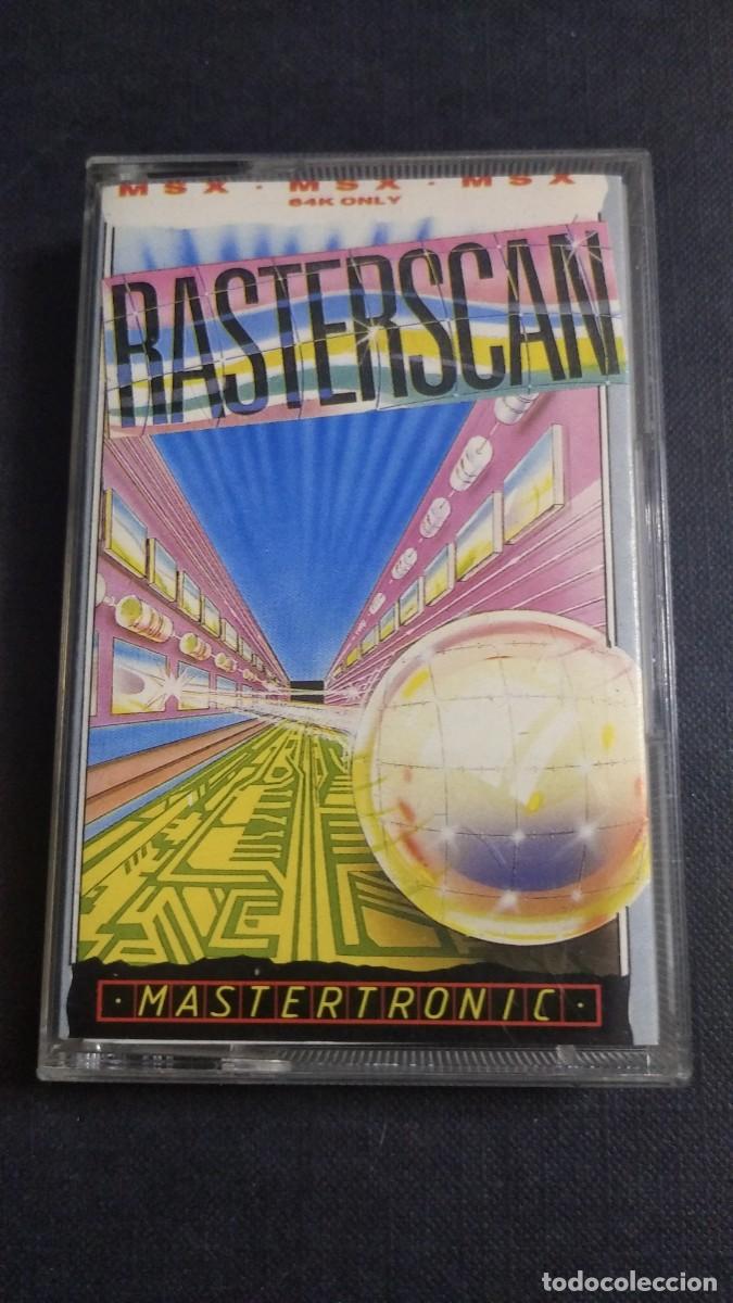 Videojuegos y consolas: Rasterscan - Mastertronic - Msx. - Foto 1