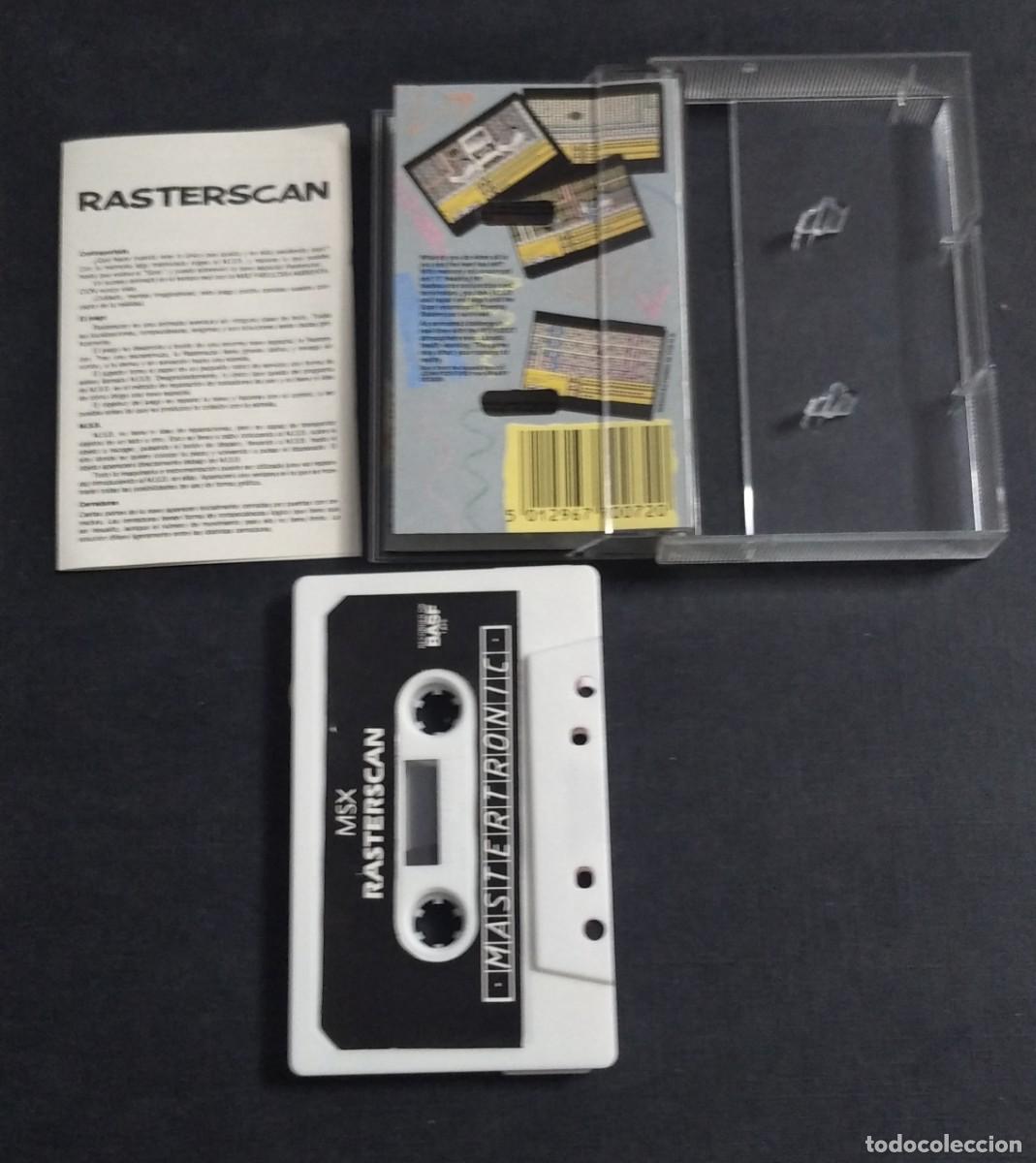 Videojuegos y consolas: Rasterscan - Mastertronic - Msx. - Foto 3