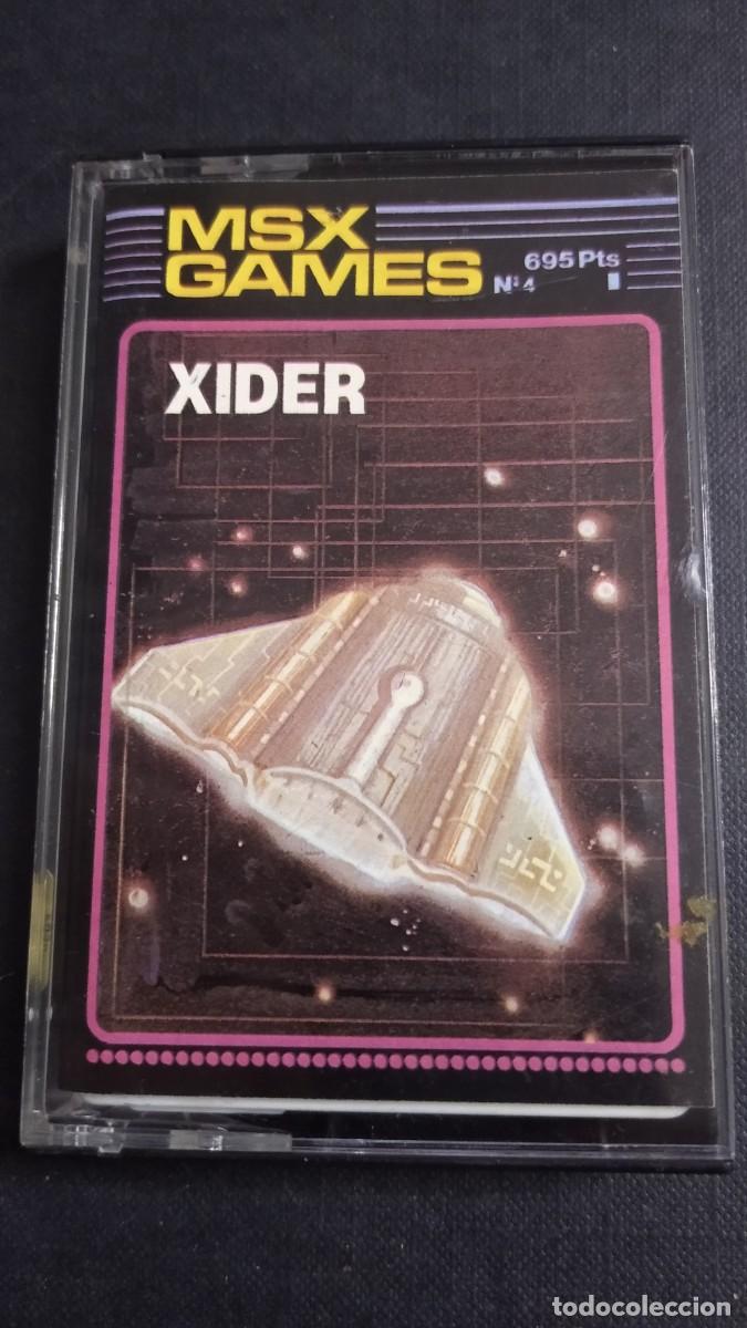 Videojuegos y consolas: Xider - Msx games - Msx. - Foto 1