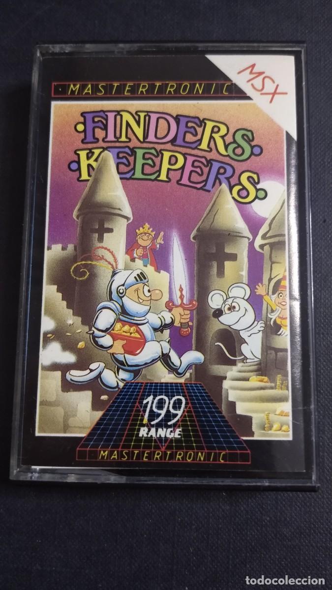 Videojuegos y consolas: Finders keepers - Mastertronic - MSX. - Foto 1