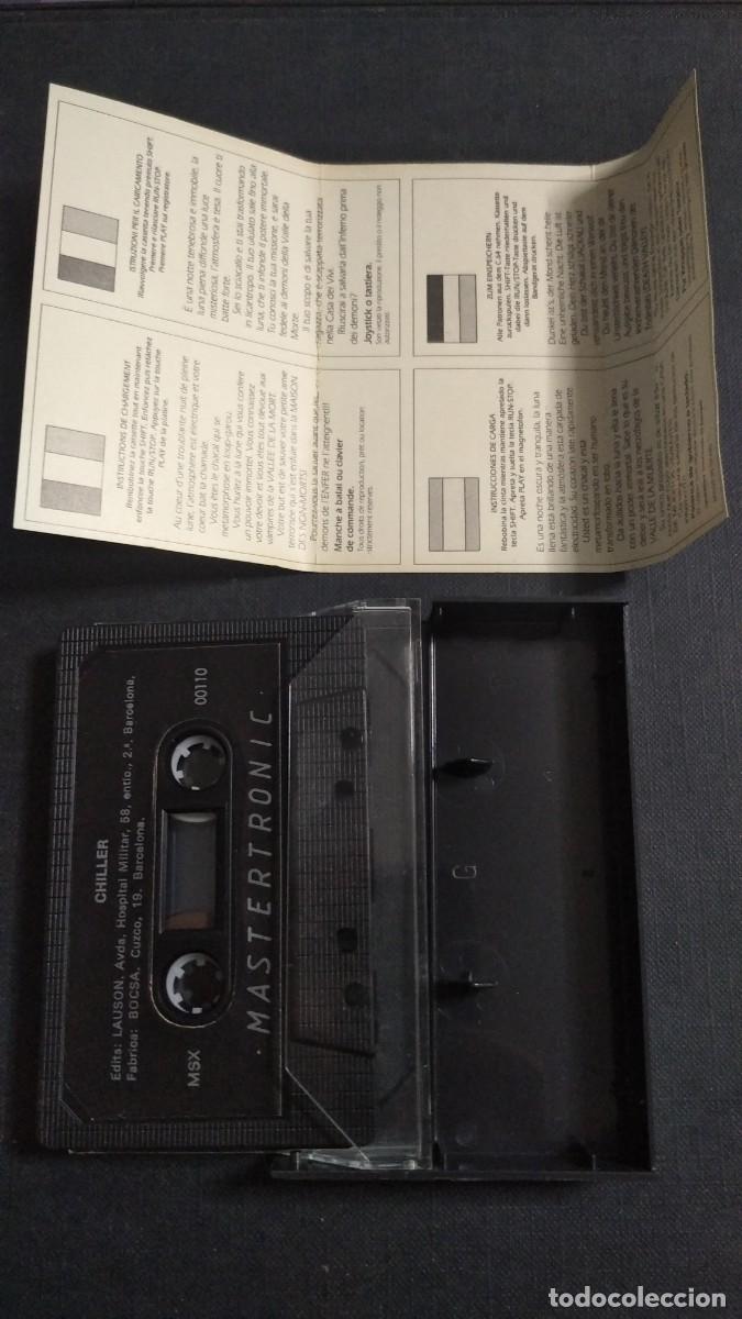 Videojuegos y consolas: Chiller - Mastertronic - MSX. - Foto 3