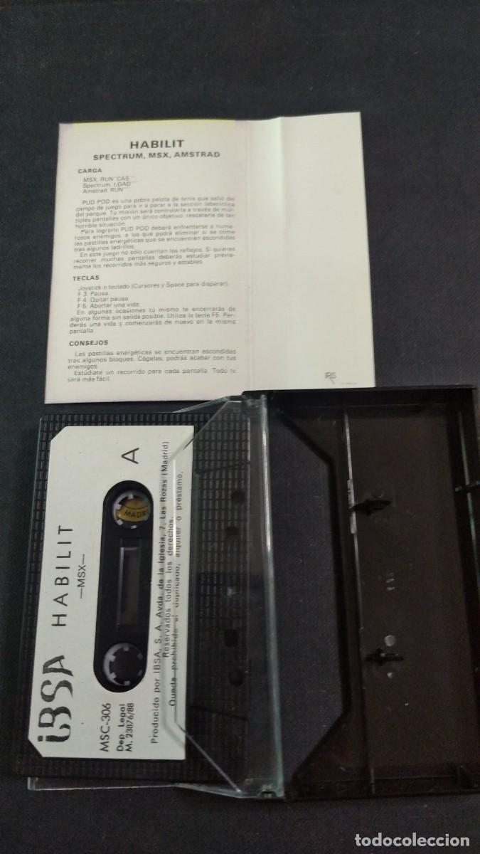 Videojuegos y consolas: Habilit - Iber software - MSX. - Foto 3