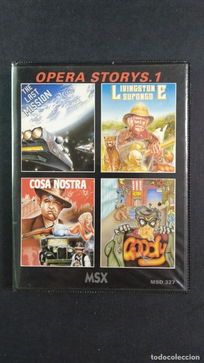 Videojuegos y consolas: Opera storys 1 - MSX. - Foto 1