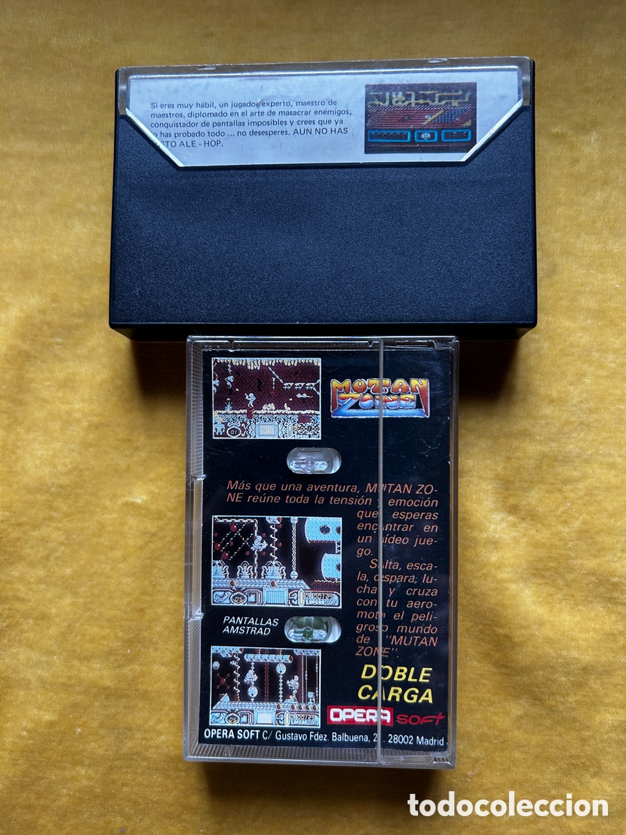 Videojuegos y consolas: Msx Mutan Zone + Ale Hop - Foto 2