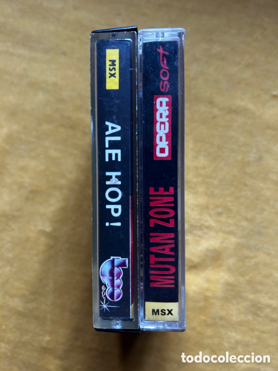 Videojuegos y consolas: Msx Mutan Zone + Ale Hop - Foto 3