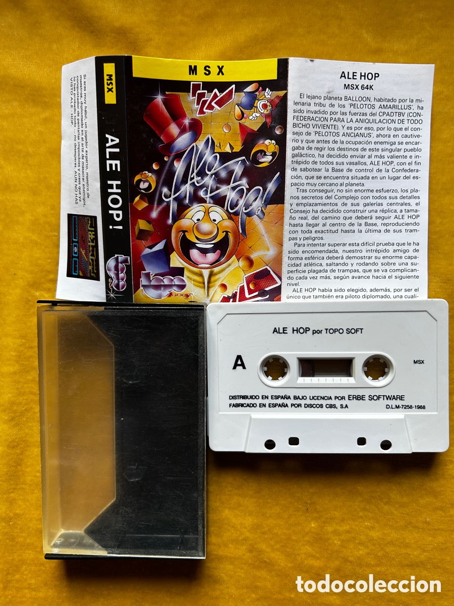 Videojuegos y consolas: Msx Mutan Zone + Ale Hop - Foto 4