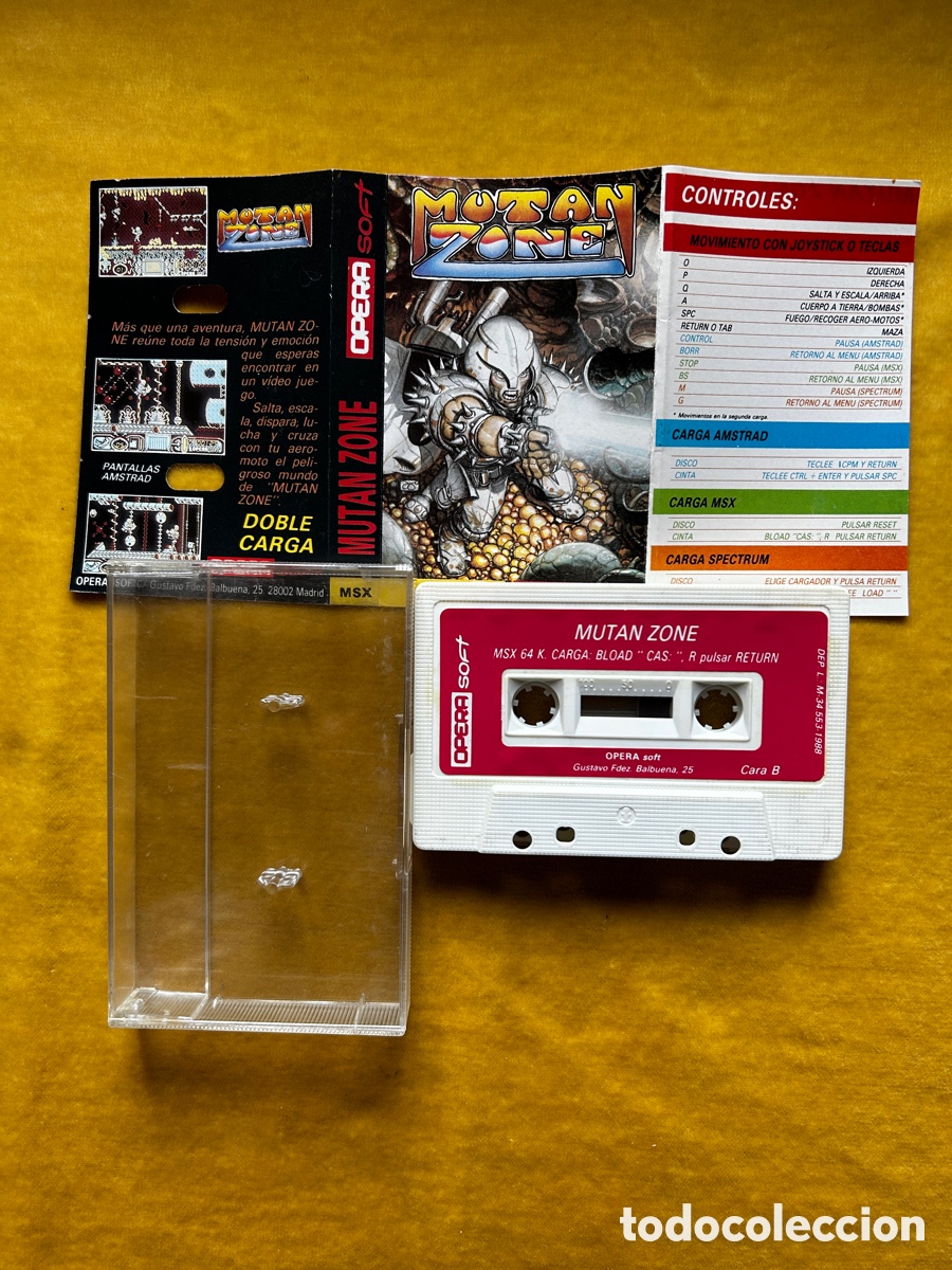 Videojuegos y consolas: Msx Mutan Zone + Ale Hop - Foto 5