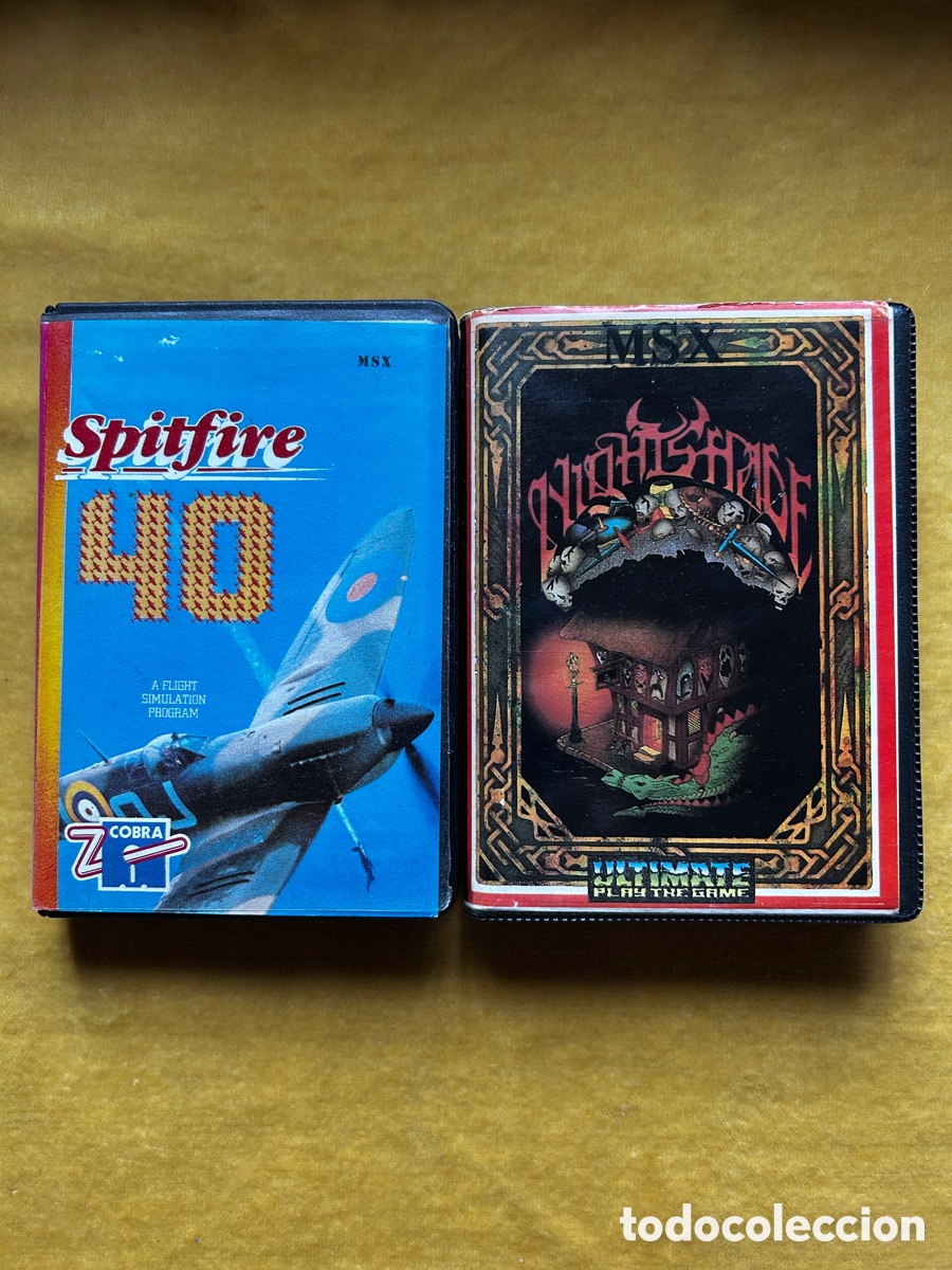 Videojuegos y consolas: Msx SpitFire 40 + NightShade - Foto 1