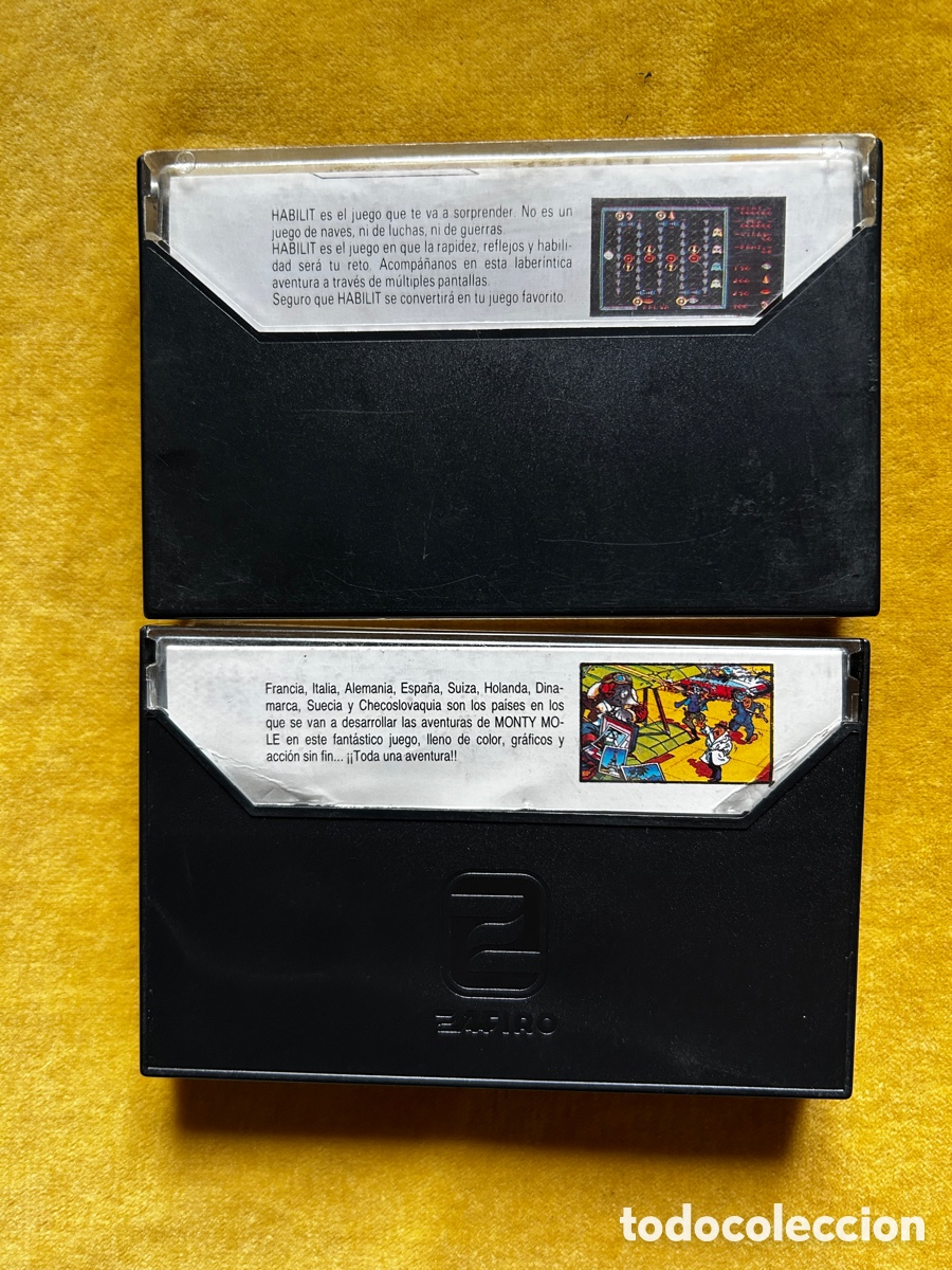 Videojuegos y consolas: Pack Msx Habilit + Auf W. Monty - Foto 2