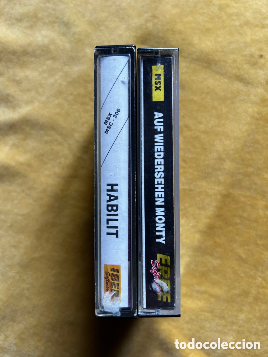 Videojuegos y consolas: Pack Msx Habilit + Auf W. Monty - Foto 3