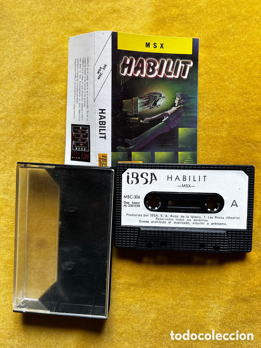 Videojuegos y consolas: Pack Msx Habilit + Auf W. Monty - Foto 4