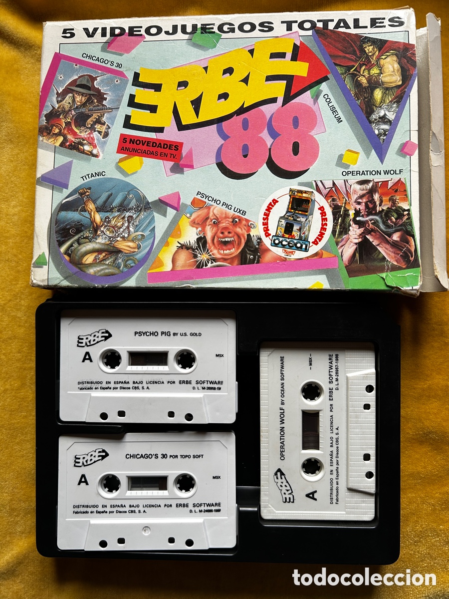 Videojuegos y consolas: Pack Erbe 88 + DragonNinja Msx - Foto 5