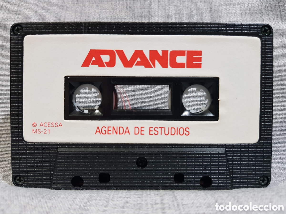 Videojuegos y consolas: MSX ADVANCE AGENDA DE ESTUDIOS ACESSA 1985 - Foto 2