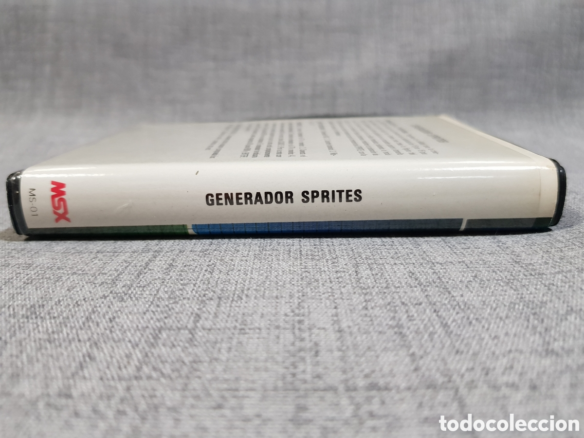 Videojuegos y consolas: MSX ADVANCE GENERADOR DE SPRITES ACESA 1984 - Foto 5