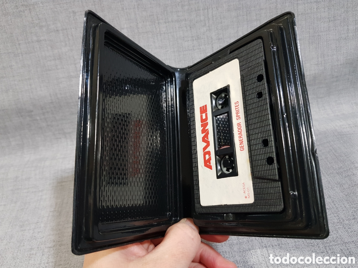 Videojuegos y consolas: MSX ADVANCE GENERADOR DE SPRITES ACESA 1984 - Foto 9