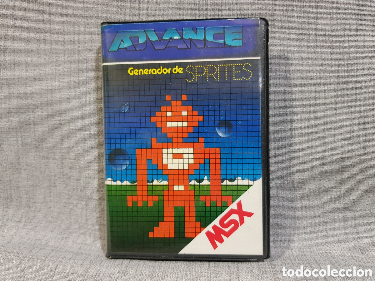 Videojuegos y consolas: MSX ADVANCE GENERADOR DE SPRITES ACESA 1984 - Foto 1