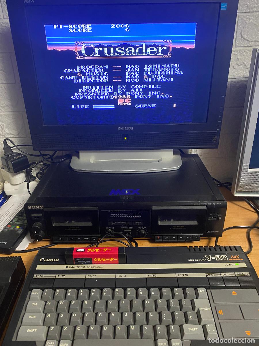 Videojuegos y consolas: MSX - Crusader (Custom ROM Version) - Foto 4