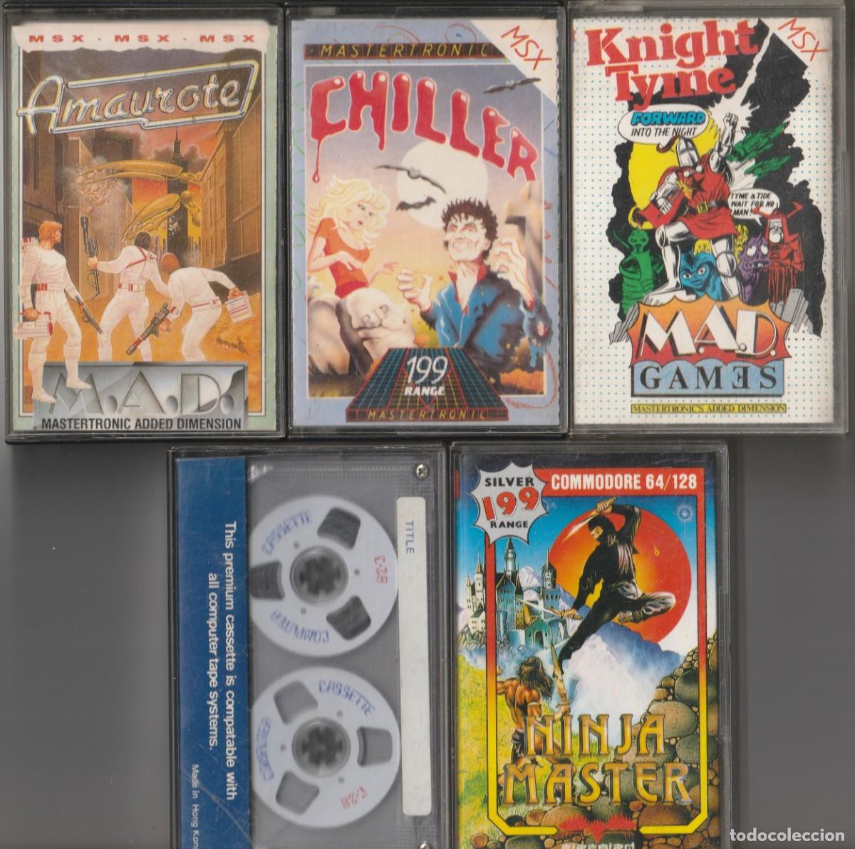 Videojuegos y consolas: LOTE DE VIDEOJUEGOS MSX COMMODORE - Foto 1