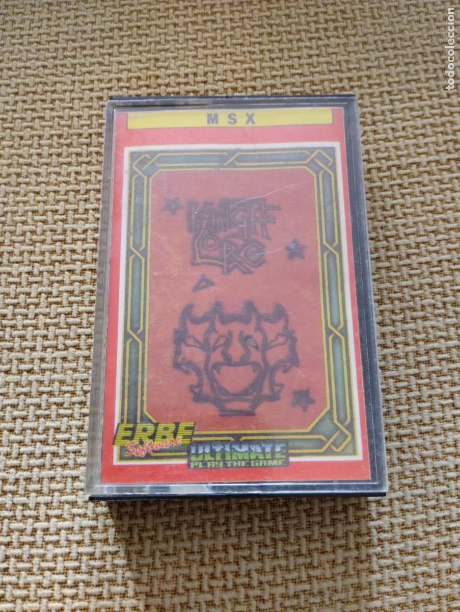 Videojuegos y consolas: Juego antiguo MSX Knight Lore - Foto 1