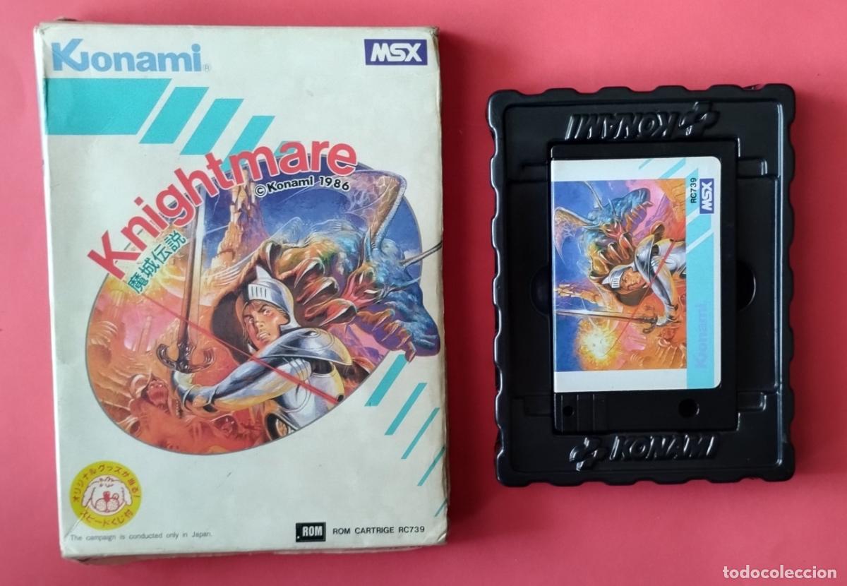 Videojuegos y consolas: MSX KNIGHTMARE KONAMI 1986 - Foto 1