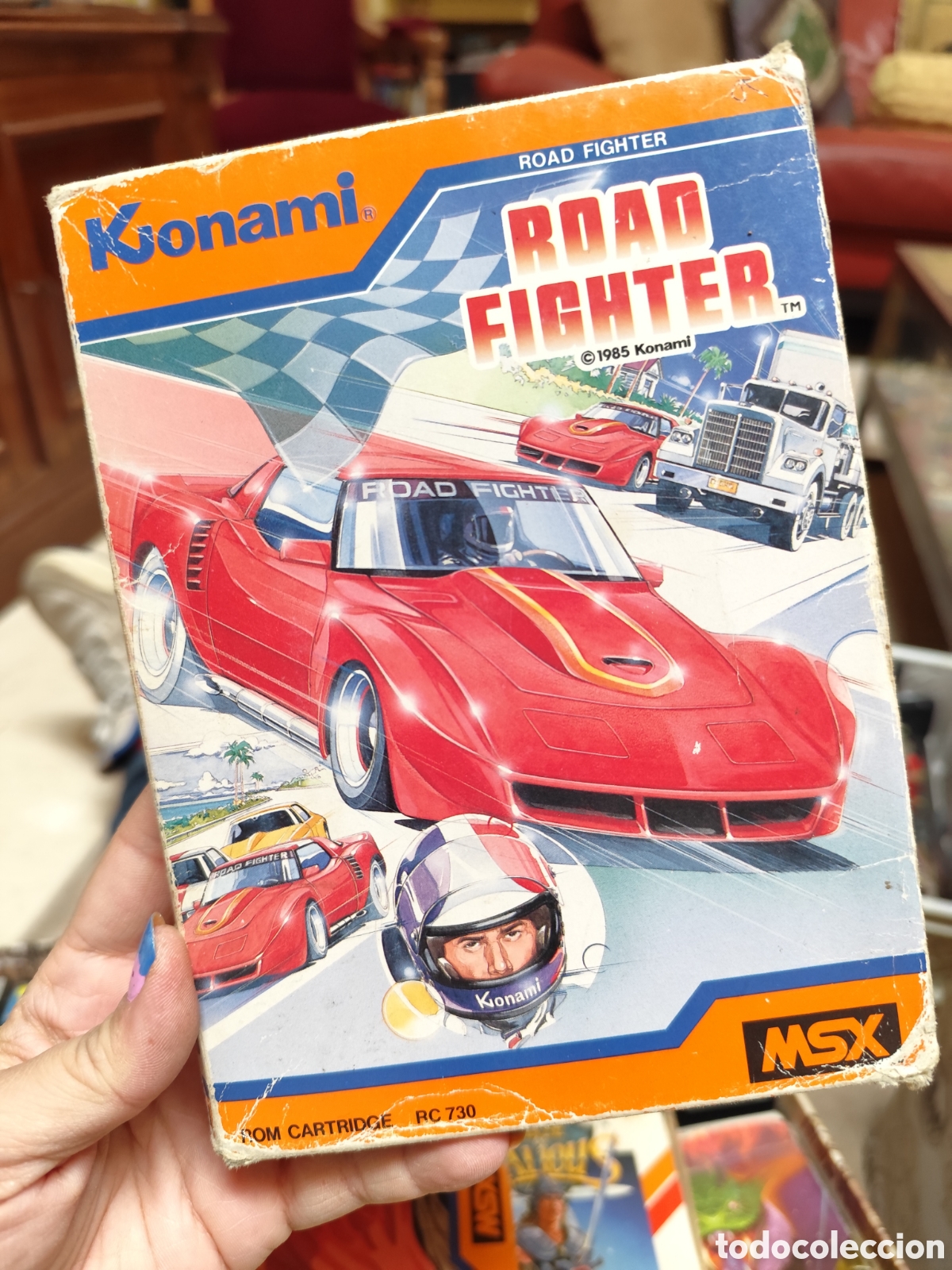 Videojuegos y consolas: Juego MSX Road Fighter - Foto 1