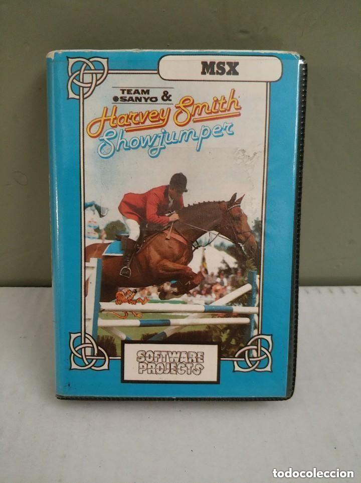 Videojuegos y consolas: Harvey Smith Showjumper juego MSX - Foto 1