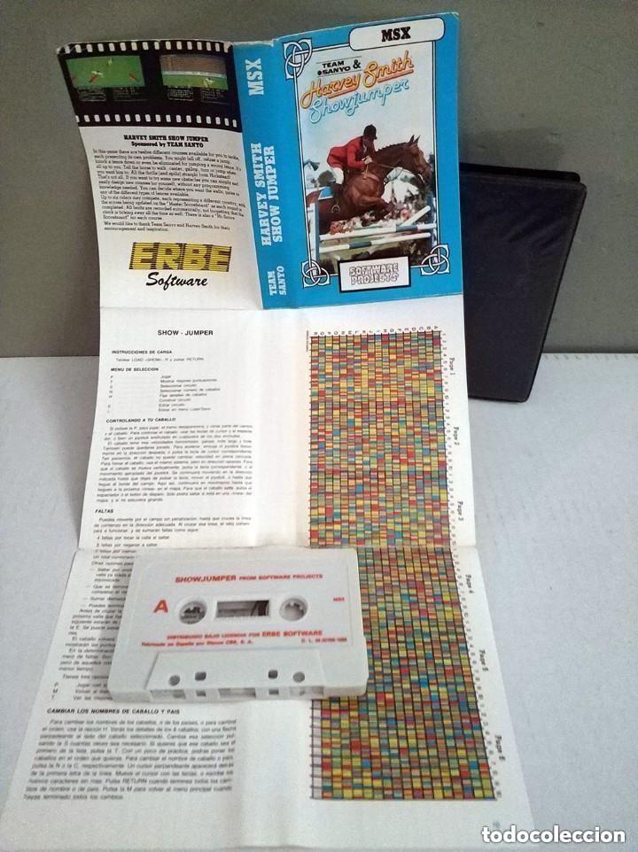 Videojuegos y consolas: Harvey Smith Showjumper juego MSX - Foto 3