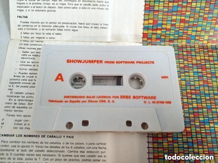 Videojuegos y consolas: Harvey Smith Showjumper juego MSX - Foto 5