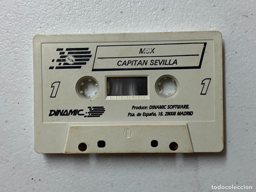 Videojuegos y consolas: CAPIT&Aacute;N SEVILLA - DINAMIC - S&Oacute;LO CINTA - VIDEOJUEGO MSX - Foto 1
