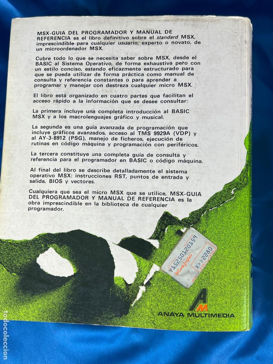 Videojuegos y consolas: MSX GUIA DEL PROGRAMADOR 1985 - Foto 2