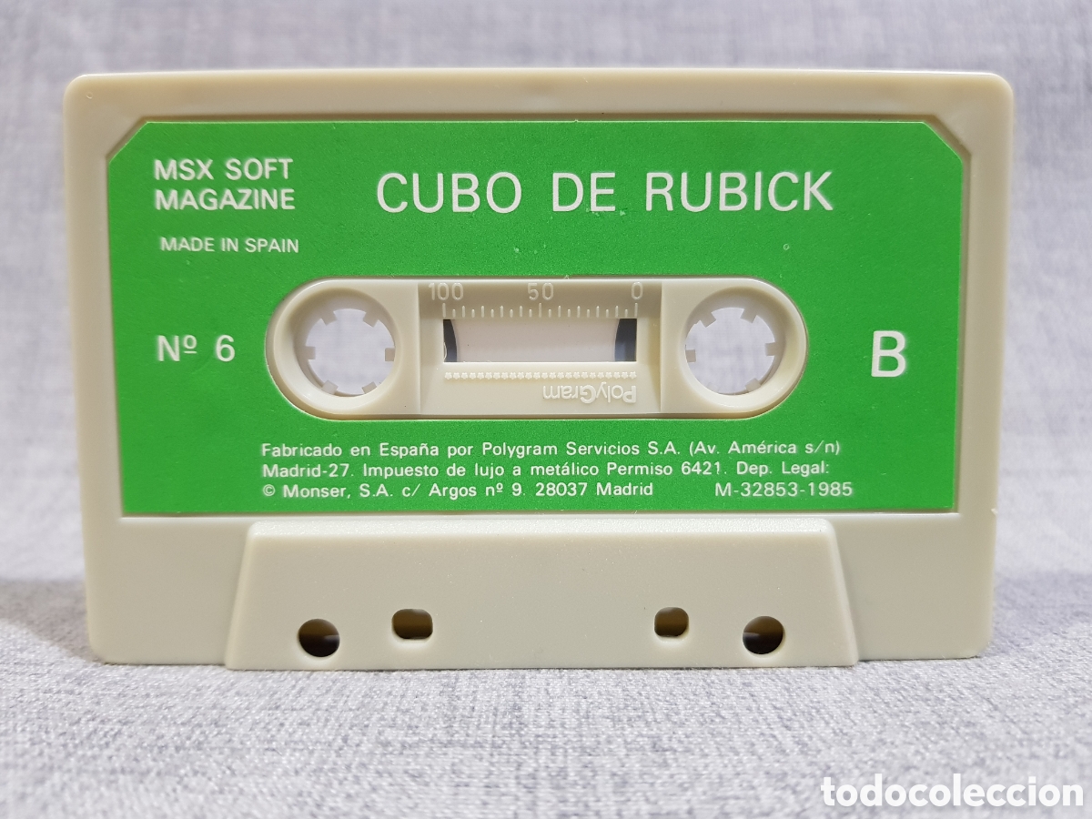 Videojuegos y consolas: MSX SOFT MAGAZINE N⁰6 CUBO DE RUBICK POLYGRAM 1985 - Foto 4