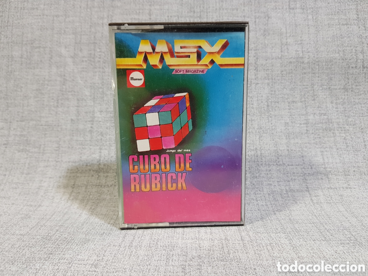 Videojuegos y consolas: MSX SOFT MAGAZINE N⁰6 CUBO DE RUBICK POLYGRAM 1985 - Foto 1
