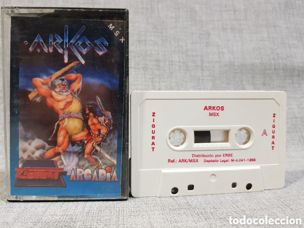 Videojuegos y consolas: MSX ARKOS ZIGURAT ERBE 1988 - Foto 2