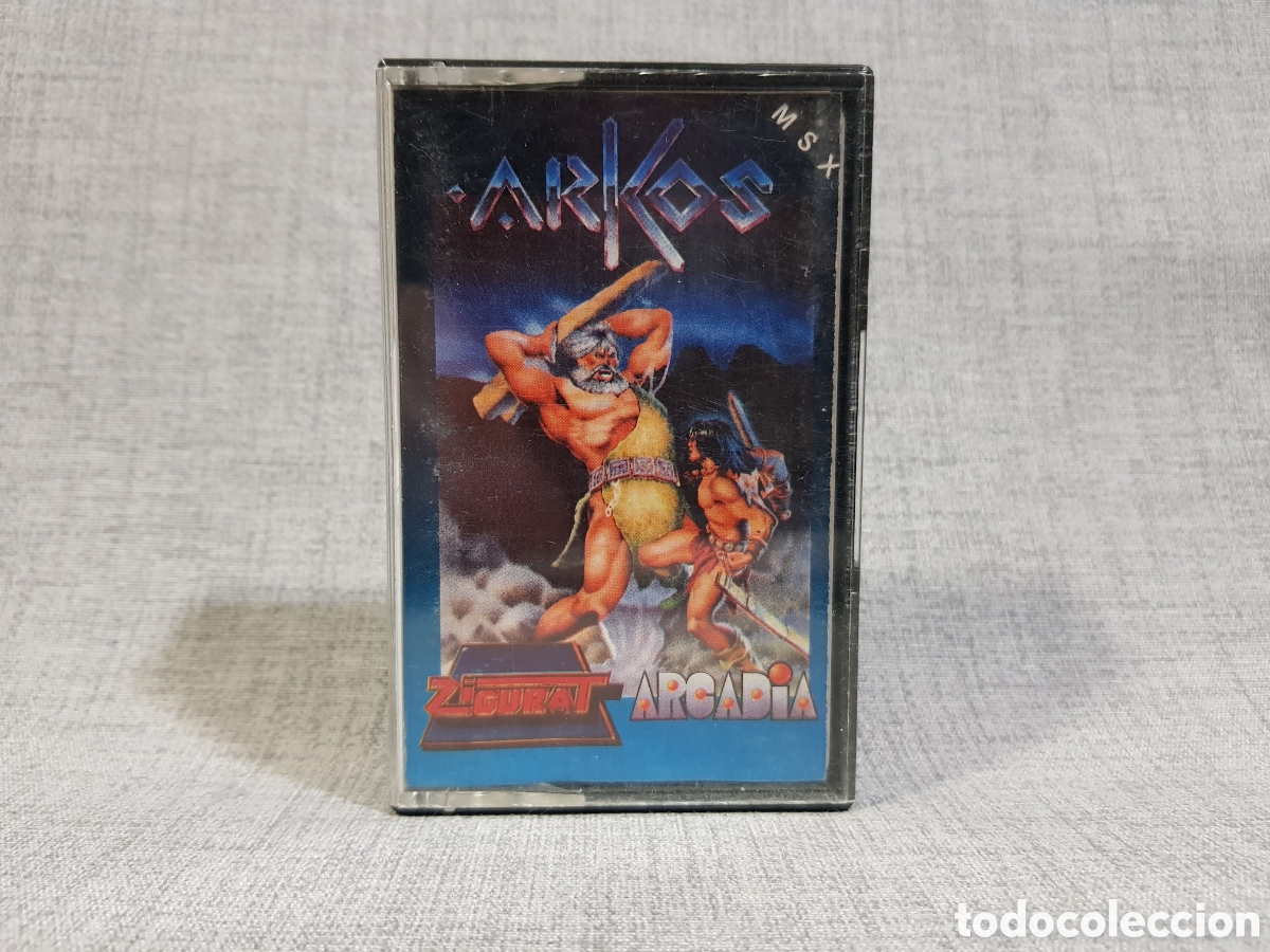 Videojuegos y consolas: MSX ARKOS ZIGURAT ERBE 1988 - Foto 1