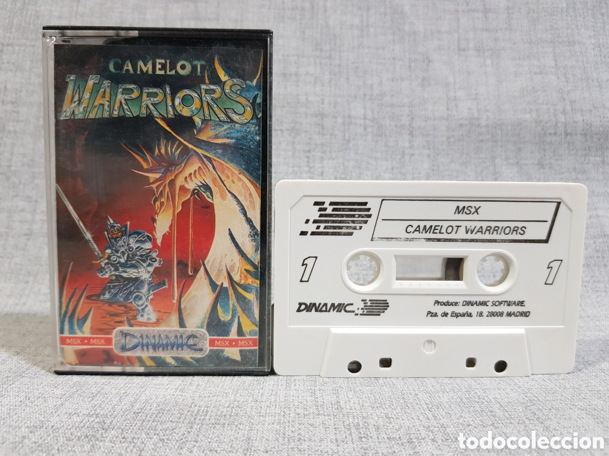 Videojuegos y consolas: MSX CAMELOT WARRIORS DINAMIC SOFTWARE 1985 - Foto 2