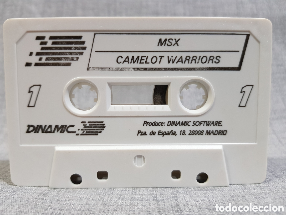 Videojuegos y consolas: MSX CAMELOT WARRIORS DINAMIC SOFTWARE 1985 - Foto 3