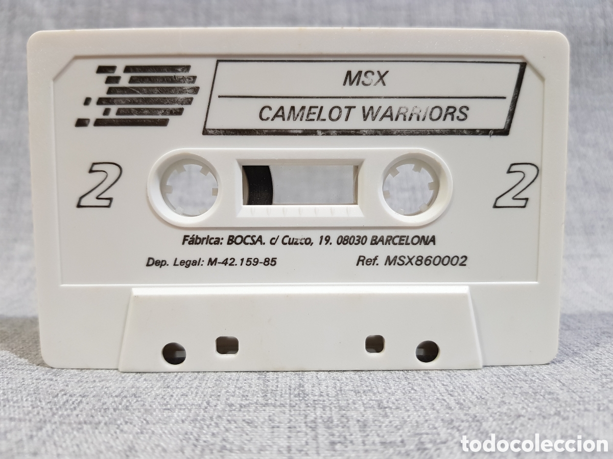 Videojuegos y consolas: MSX CAMELOT WARRIORS DINAMIC SOFTWARE 1985 - Foto 4